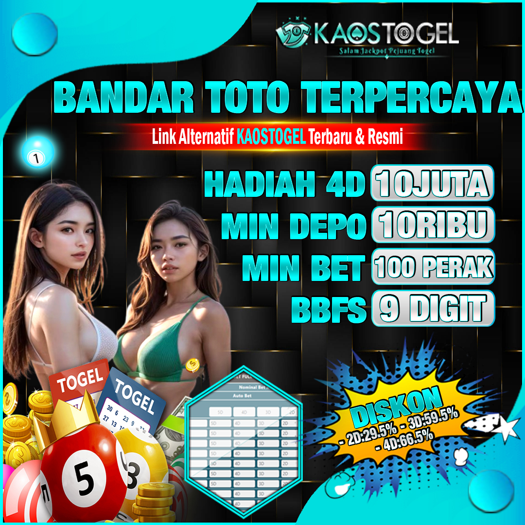 KAOSTOGEL â¡ Referensi Daftar Toto Togel & Bandar Togel Resmi Terpercaya